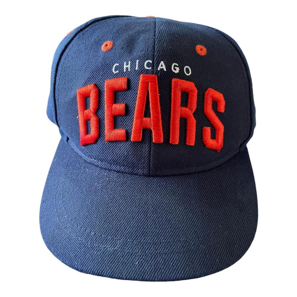Chicago Bears Blue and Orange Snapback Hat Budweiser NFL